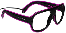 Glowing Purple Aviator Eyeglasses4