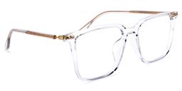 Tobias Square Clear Glasses3