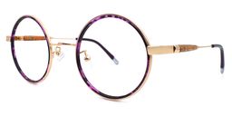 Leon Retro Purple Glasses3
