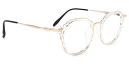 Gentry Geometric Clear Glasses2
