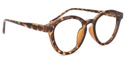Pierce Round Tortoise Glasses2