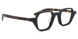 Yasin Square Black Glasses2