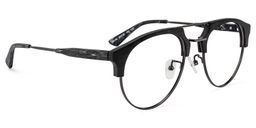 Claude Aviator Black Glasses2