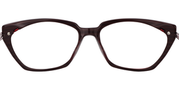 Frieda Rectangle Red Glasses5