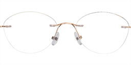 Faure Oval Titanium Glasses3