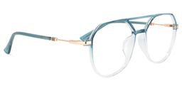Grisell Aviator Blue Glasses2