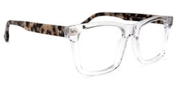Tshepo Square Clear Glasses2