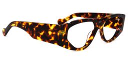 Sofia Geometric Tortoise Glasses2