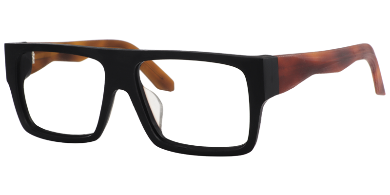 Rectangle Brown Glasses2