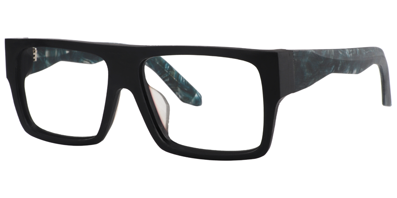 Rectangle Blue Glasses4