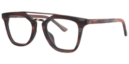 Lindsay Aviator Brown Glasses4