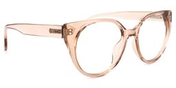 Sampson Round Beige Glasses2