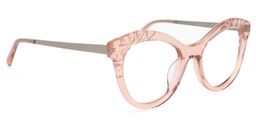 Mileva Cateye Beige Glasses2