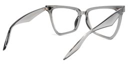 Cicely Geometrical Gray Eyeglasses3