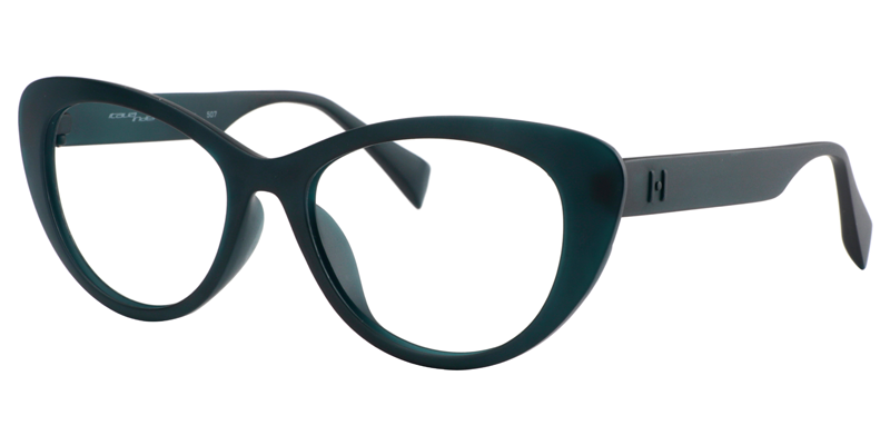 Cateye Dark Blue Glasses | Zeelool Eyeglasses2