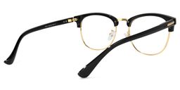 Lasha Browline Black Glasses3