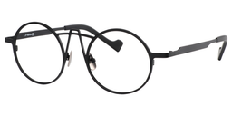 Abdul Round Black Glasses2