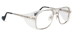 Dickinson Aviator Silver Glasses2