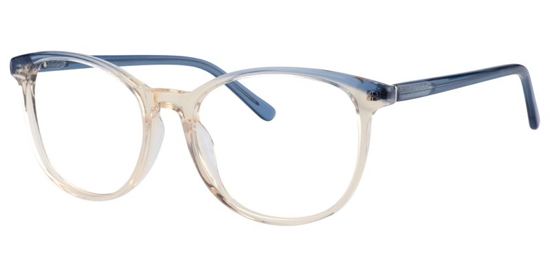 Rectangle Beige Glasses | Zeelool Eyeglasses2