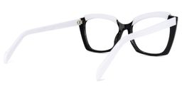 Benesa Browline Black Glasses3