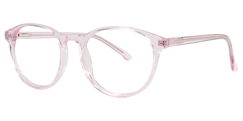 Oval Pink Glasses| Zeelool Eyeglasses3
