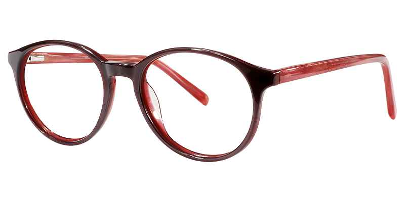 Round Red Glasses | Zeelool Eyeglass Frames2
