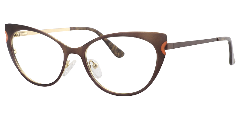 Cateye Brown Glasses | Zeelool Eyeglass Frames2