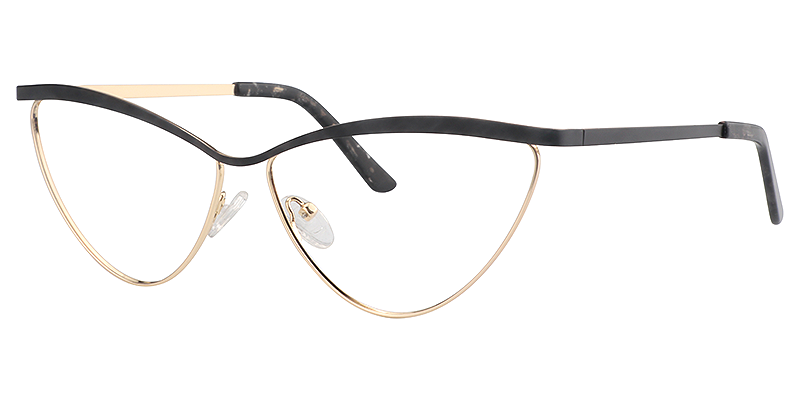 Black Cateye Glasses | Zeelool Eyeglass Frames6