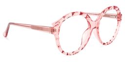 Lila Round Pink Glasses2