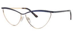 Hedy  Cateye Dark Blue Glasses3