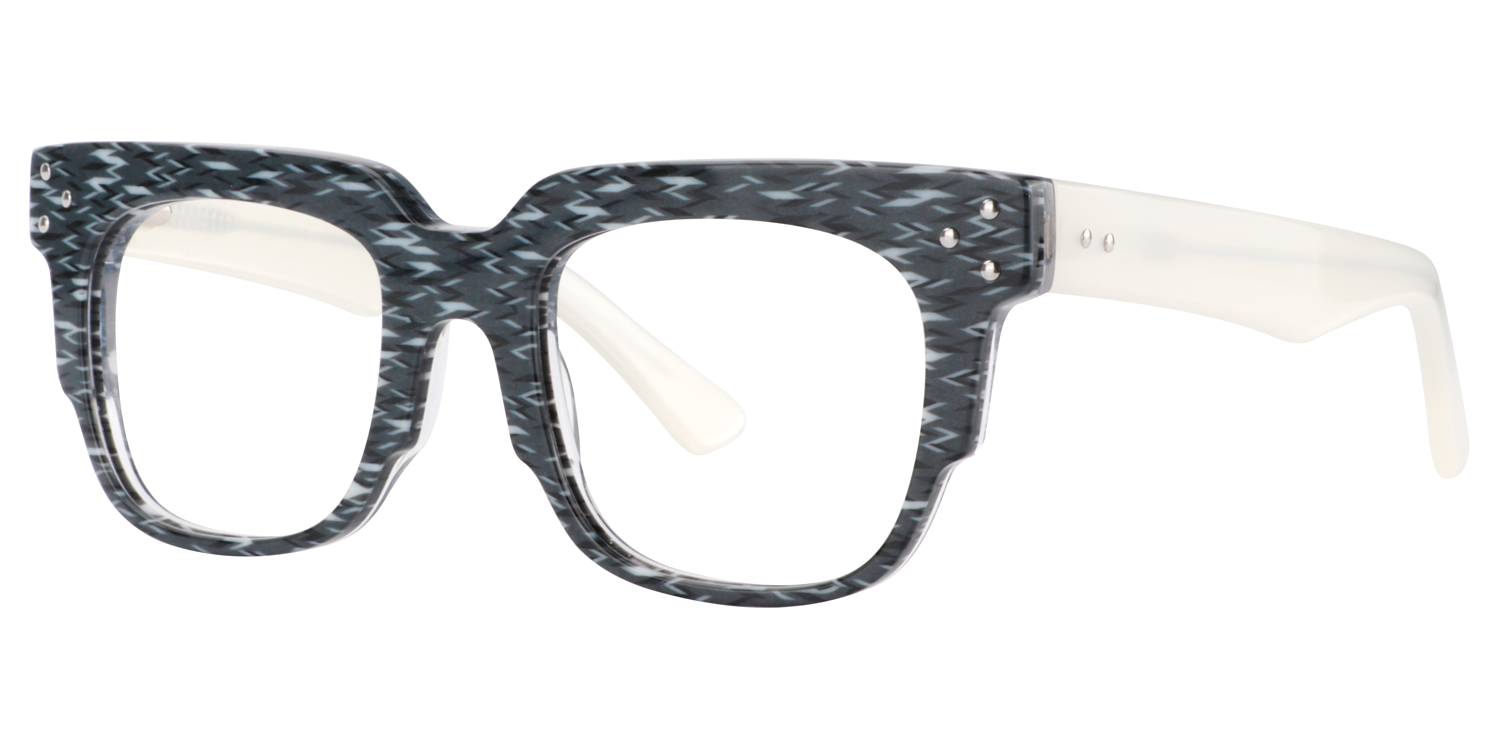 Square Gray Glasses | Zeelool Glasses4