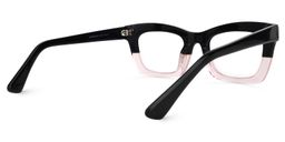 Vargas Square Black-Pink Glasses3