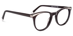 Duran Round Dark-Brown Glasses2