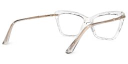 Juliet Cateye Clear Glasses4