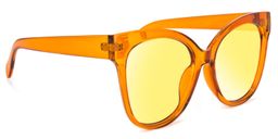 Mario Cateye Earthy-Yellow Sunglasses2