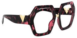 Mohammed Geometric Pink-Tortoise Glasses2