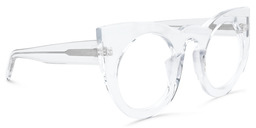 Ophelia Cateye Clear Glasses2