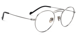 Chico Round Silver Glasses2