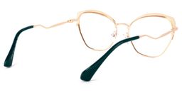 Marissa Cateye Peacock-Green Glasses4