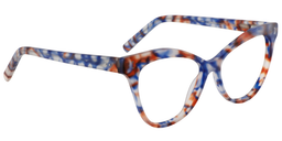 Demi Cateye Blue Glasses3