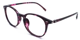 Natalie Round Purple Glasses3