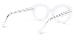 Lempert Cateye Clear Glasses4