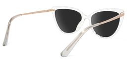 Lucas Clear Cat eye Sunglasses4