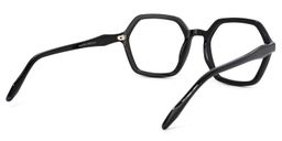 Nehemiah Geometric Black Glasses4