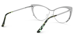 Ellen Cateye Green Glasses4