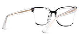Cadogan Black Square Glasses3