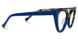 Maxine Blue Cat eye Glasses2