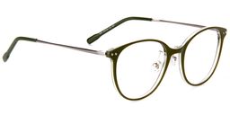Alexande Round Green Glasses5