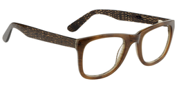 Alexis Rectangle Brown Glasses3