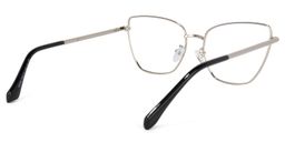 Qasim Cateye Silver Glasses4